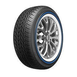 285/45R22 Vogue Custom Built Radial XIV Blue Stripe Tire