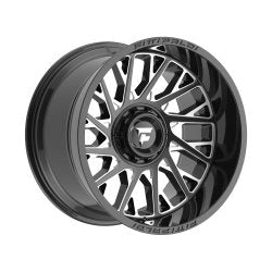 22x12 Fittipaldi Offroad FA08BM Black Wheel 6x135/6x5.5 (-44mm)