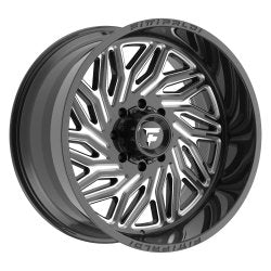 24x12 Fittipaldi Offroad FA13BM Black Wheel 8x6.5 (-44mm)