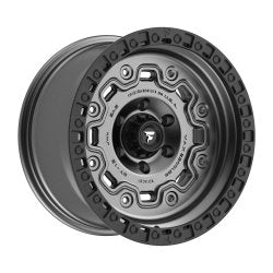 17x9 Fittipaldi Offroad FT100AB Black Wheel 6x5.5 (-12mm)