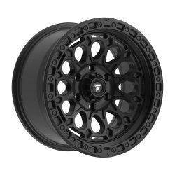 17x9 Fittipaldi Offroad FT101SB Black Wheel 6x5.5 (-12mm)