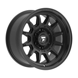 17x8.5 Fittipaldi Offroad FT102SB Black Wheel 6x5.5 (0mm)