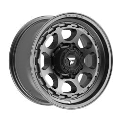 17x8.5 Fittipaldi Offroad FT103A Silver Wheel 8x6.5 (0mm)