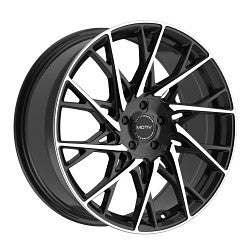 17x7.5 Motiv 430MB Maestro Machined Black Wheel 5x100/5x4.5 (40mm)