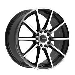 16x7.50 Motiv 431MB Elicit Black Wheel 5x100 (40mm)