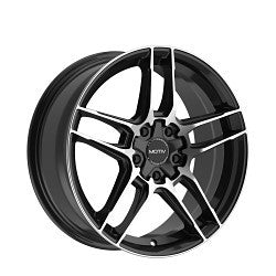 19x8.5 Motiv 434MB Matic Machined Black Wheel 5x112/5x4.5 (40mm)