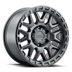 17x9 Raceline 953B Krank Satin Black Wheel 8x6.5 (-12mm)