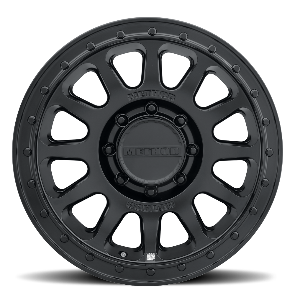 18x9 Method MR709 HD Bead Grip Matte Black Wheel 8x6.5 (12mm)