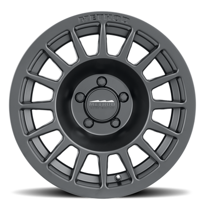 18x8.5 Method Race Wheels MR707 Bead Grip Matte Black Wheel 5x120 (38mm)