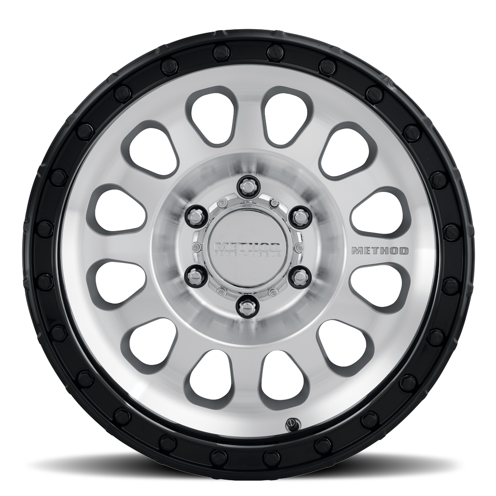 18x9 Method MR315 Machined - Gloss Black Lip Wheel 6x5.5 (18mm)