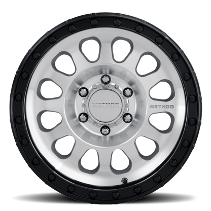 18x9 Method MR315 Machined - Gloss Black Lip Wheel 6x5.5 (18mm)