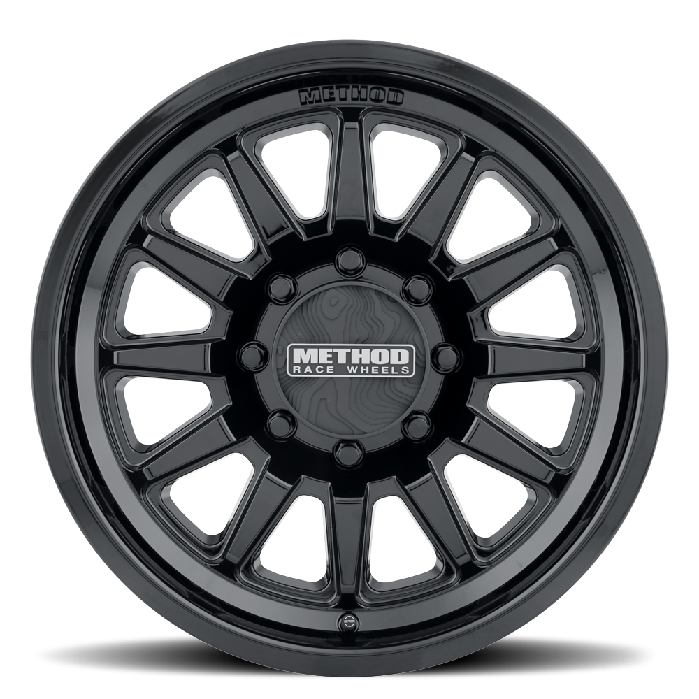 17x8.5 Method MR323 Gloss Black Wheel 8x180 (0mm)
