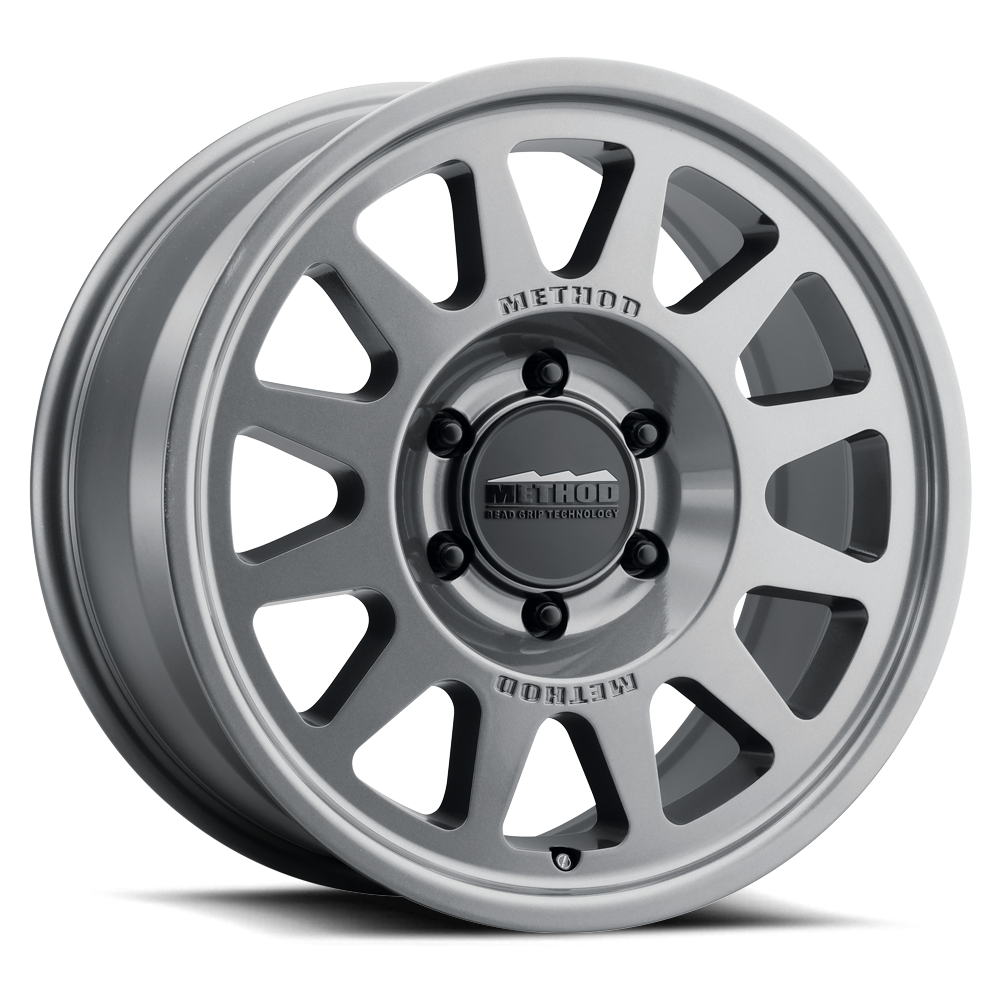18x9 Method MR703 Bead Grip HD Gloss Titanium Wheel 6x5.5 (40mm)