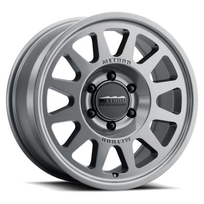 18x9 Method MR703 Bead Grip HD Gloss Titanium Wheel 6x5.5 (40mm)