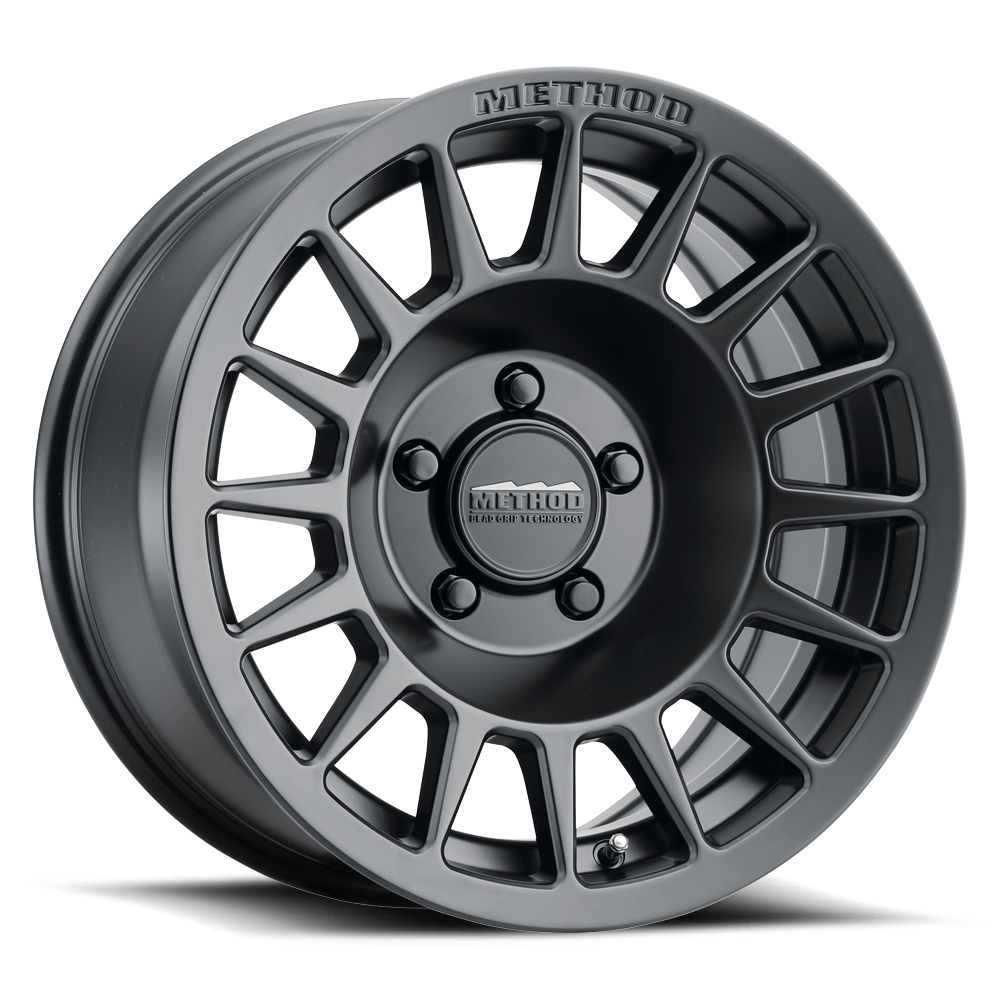 18x8.5 Method Race Wheels MR707 Bead Grip Matte Black Wheel 5x120 (38mm)