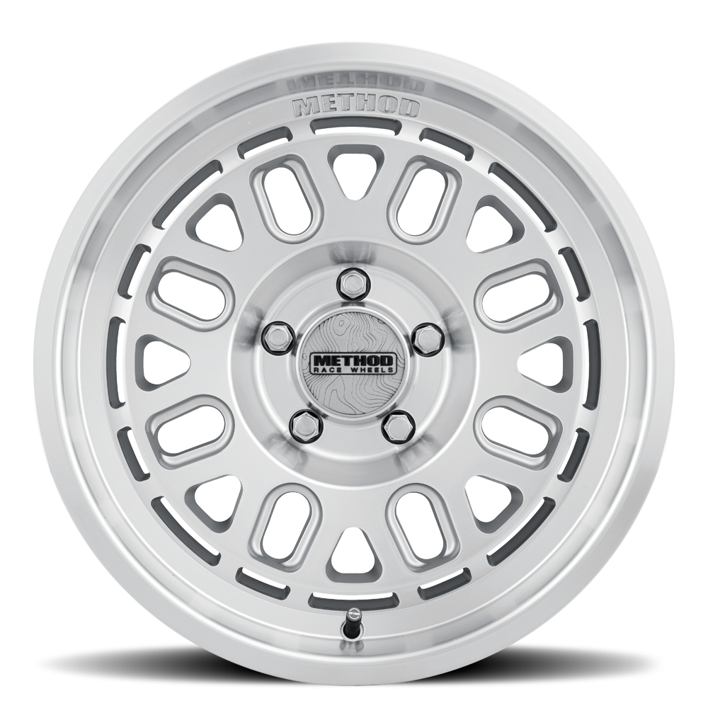 17x8.5 Method MR321 Machined - Clear Coat Wheel 5x5 (0mm)