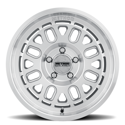 17x8.5 Method MR321 Machined - Clear Coat Wheel 5x5 (0mm)