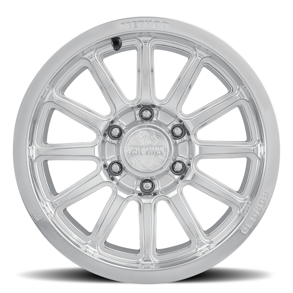 17x8.5 Method MR204 Polished - Clear Coat FORGED Wheel 6x5.5 (0mm)