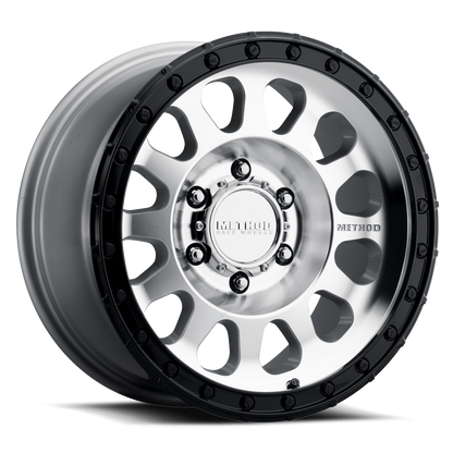18x9 Method MR315 Machined - Gloss Black Lip Wheel 6x5.5 (18mm)