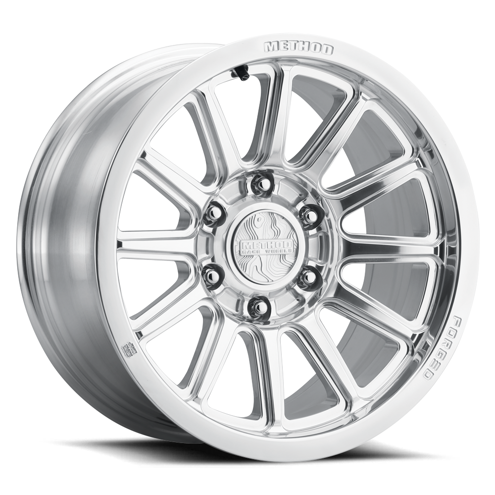 17x8.5 Method MR204 Polished - Clear Coat FORGED Wheel 6x5.5 (0mm)