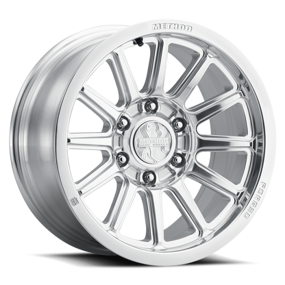 17x8.5 Method MR204 Polished - Clear Coat FORGED Wheel 6x5.5 (0mm)