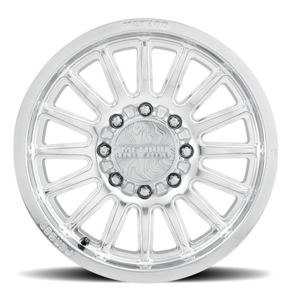 18x9 Method MR204 Polished - Clear Coat FORGED Wheel 8x6.5 (12mm)