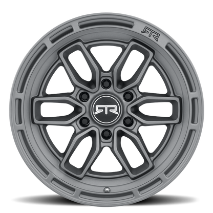 18x9 RTR EVO 6 Satin Charcoal Wheel 6x5.5 (30mm)