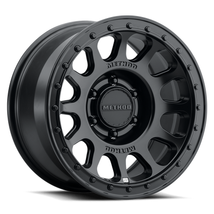 18x9 Method MR709 HD Bead Grip Matte Black Wheel 6x5.5 (12mm)