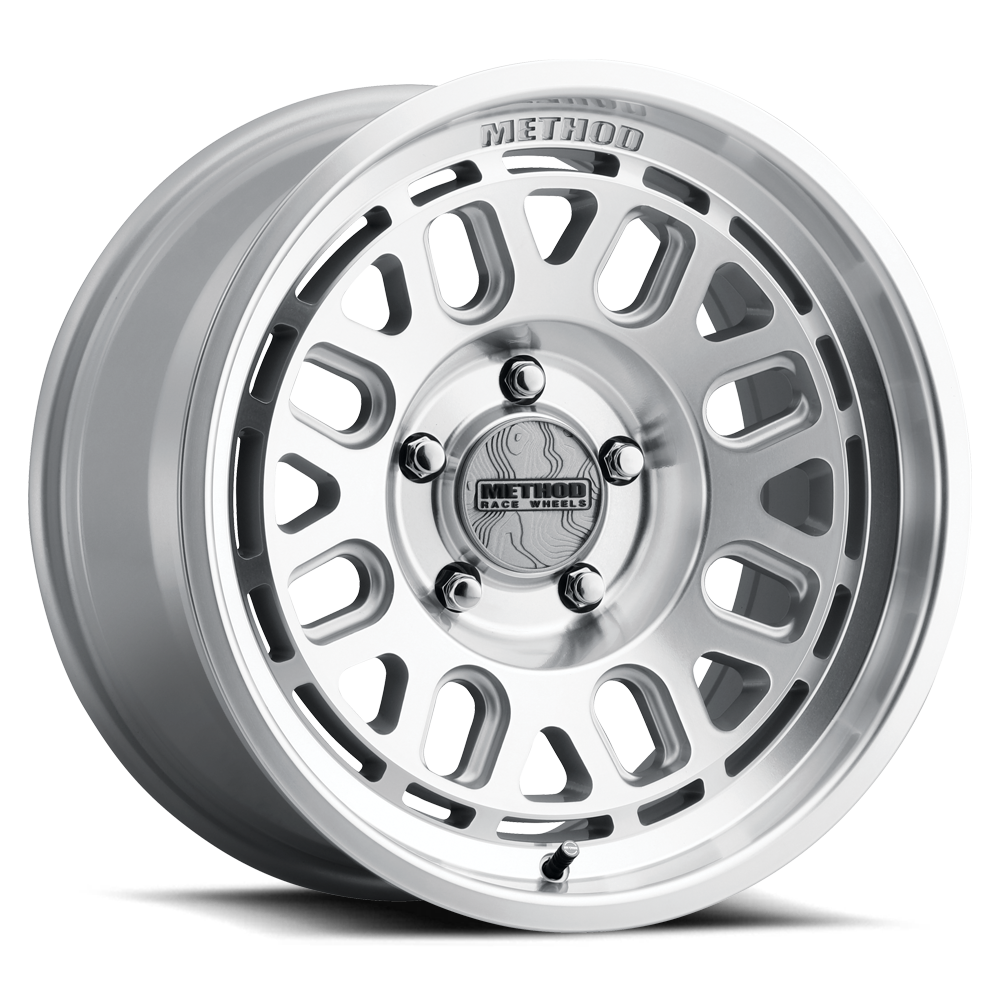 17x8.5 Method MR321 Machined - Clear Coat Wheel 5x5 (0mm)