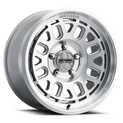 17x8.5 Method MR321 Machined - Clear Coat Wheel 5x5 (0mm)