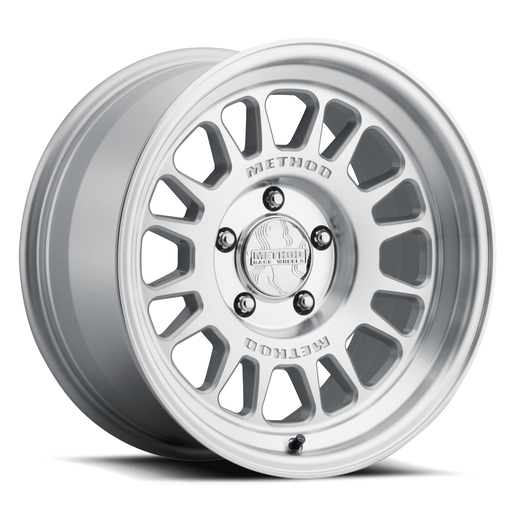 17x8.5 Method MR318 Machined - Clear Coat Wheel 5x5 (0mm)