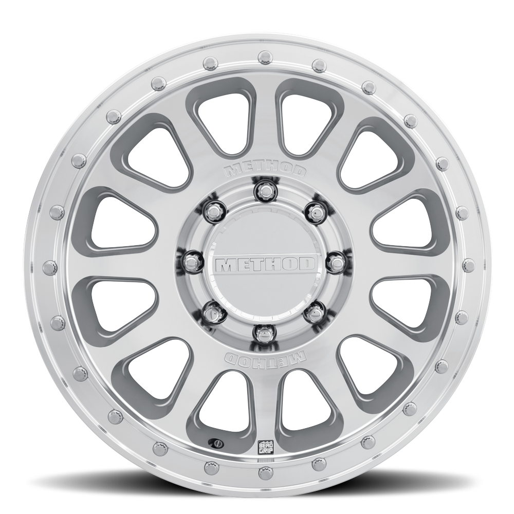 18x9 Method MR709 HD Bead Grip Machined - Clear Coat Wheel 8x180 (12mm)