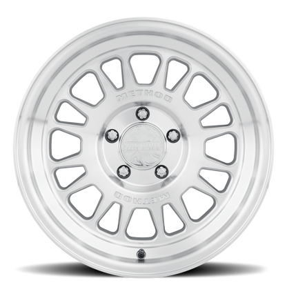 17x8.5 Method MR318 Machined - Clear Coat Wheel 5x5 (0mm)