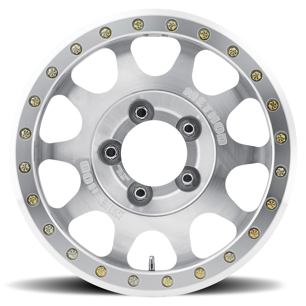 17x9 Method MR201 Machined - Raw FORGED Wheel 5x5.5 (-12mm)