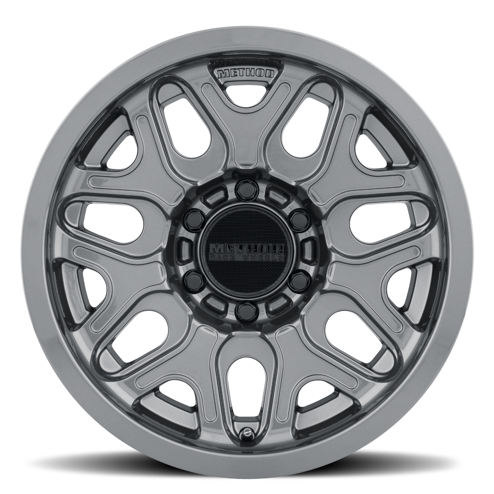 17x8.5 Method MR322 Gloss Titanium Wheel 6x135 (0mm)