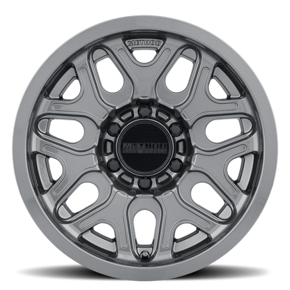 17x8.5 Method MR322 Gloss Titanium Wheel 6x135 (0mm)