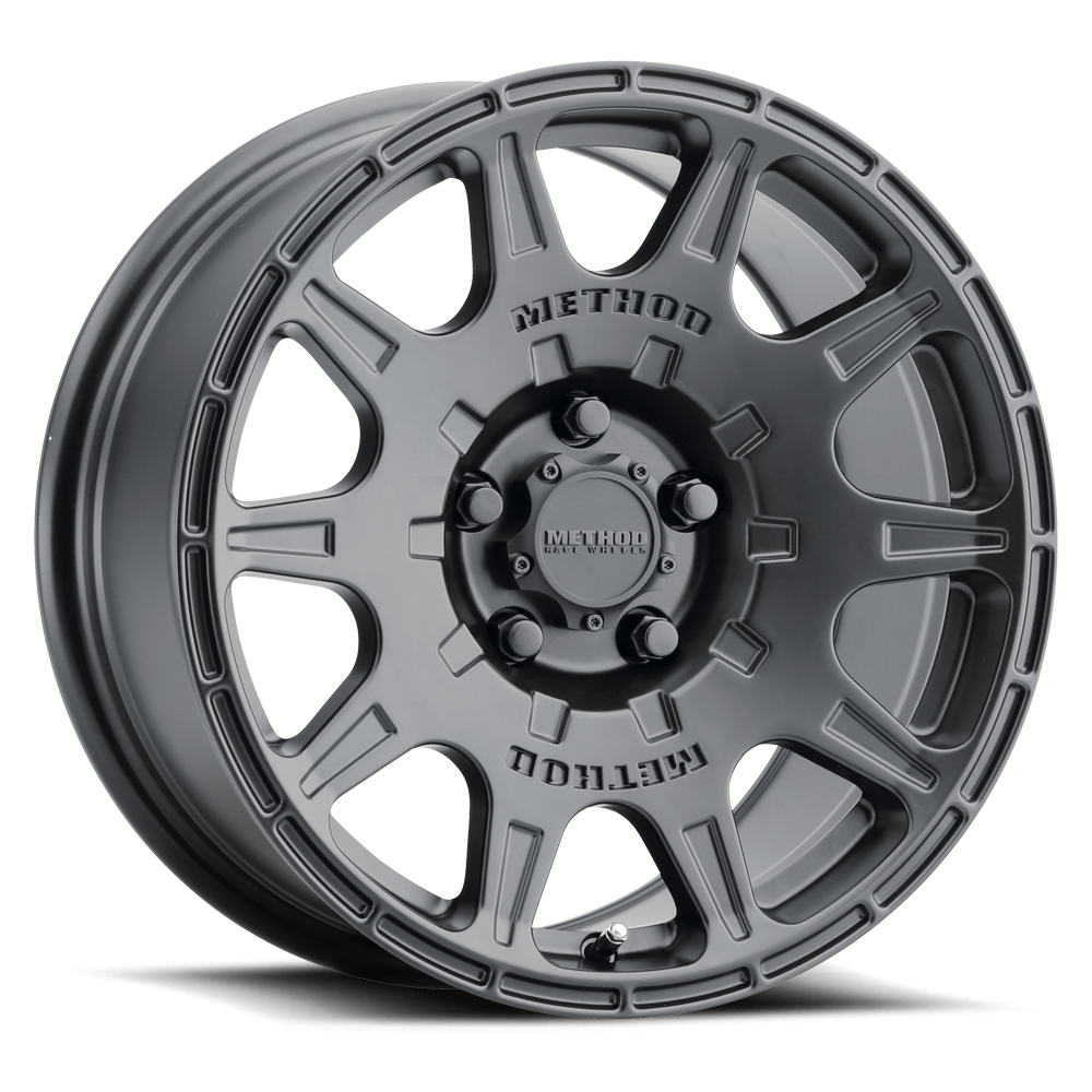 16x7 Method MR502 RALLY Matte Black Wheel 5x4.5 (15mm)