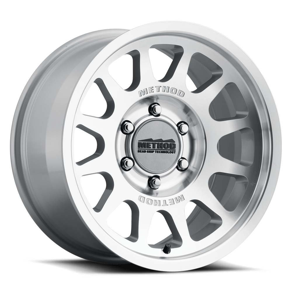 17x8.5 Method MR703 Bead Grip Machined - Clear Coat Wheel 6x135 (25mm)
