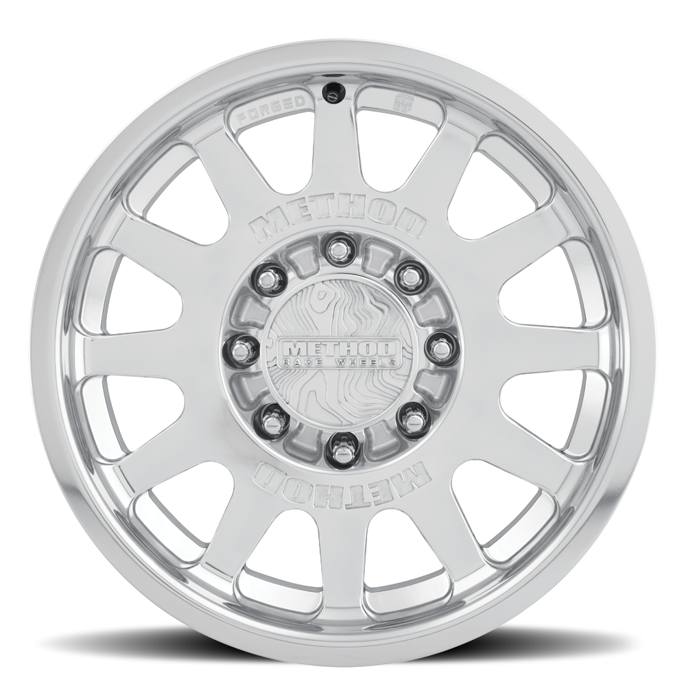 18x9 Method MR203 Polished - Clear Coat FORGED Wheel 8x6.5 (12mm)