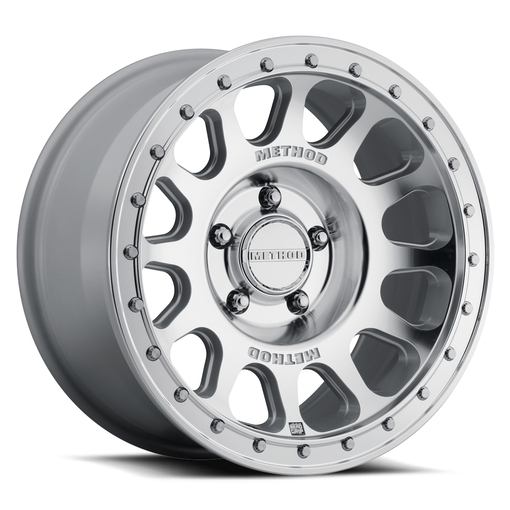 20x9 Method MR709 HD Bead Grip Machined - Clear Coat Wheel 5x5 (12mm)