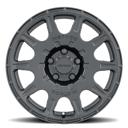 16x7 Method MR502 RALLY Matte Black Wheel 5x110 (30mm)