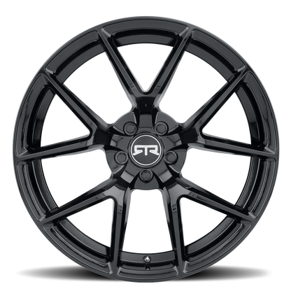 19x9.5 RTR Tech 5 Gloss Black Wheel 5x4.5 (33mm)
