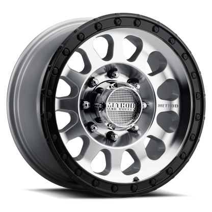17x8.5 Method MR315 Machined - Gloss Black Lip Wheel 8x170 (0mm)