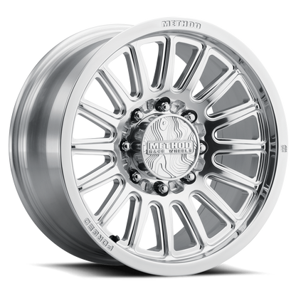 18x9 Method MR204 Polished - Clear Coat FORGED Wheel 8x6.5 (12mm)