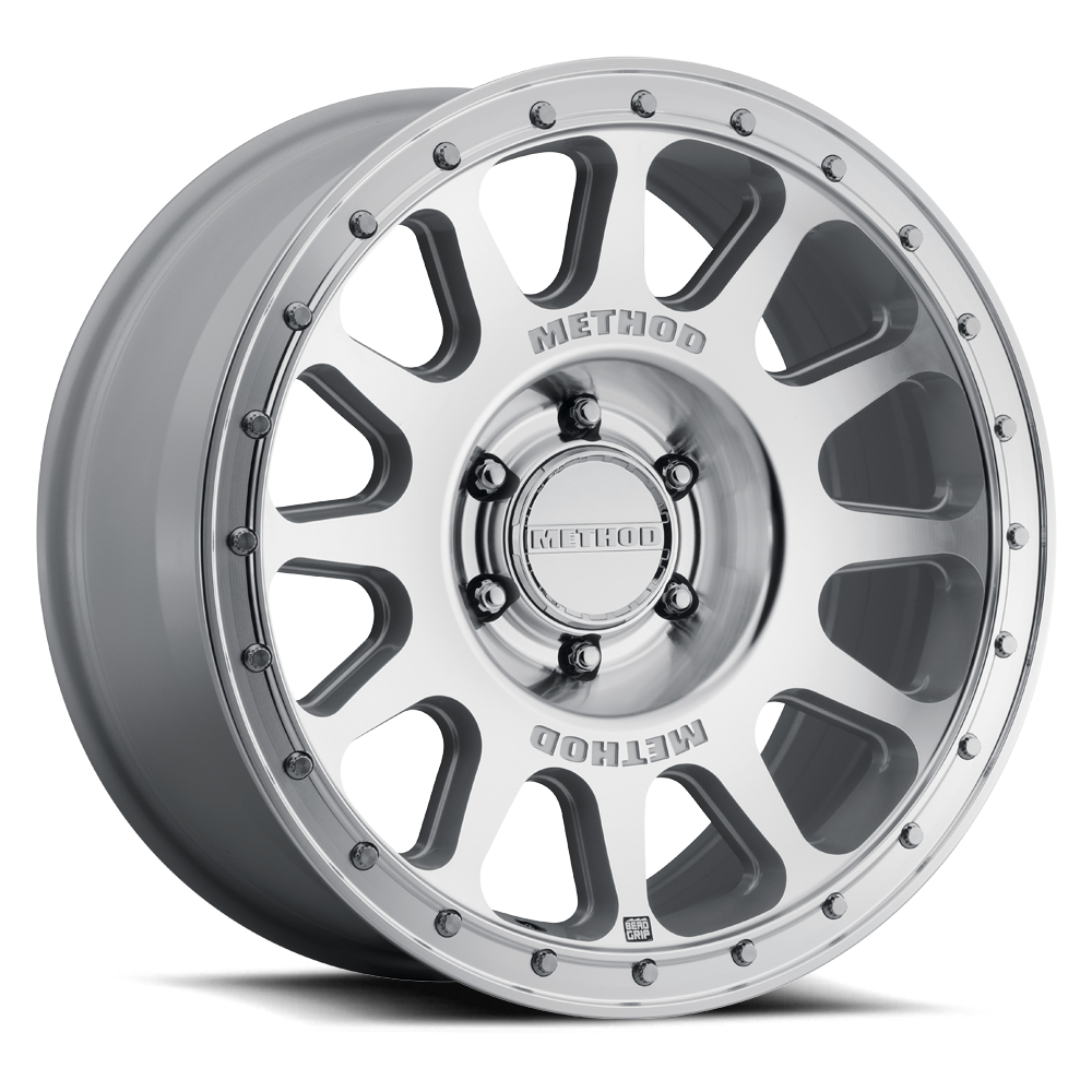 20x9 Method MR709 HD Bead Grip Machined - Clear Coat Wheel 6x5.5 (12mm)