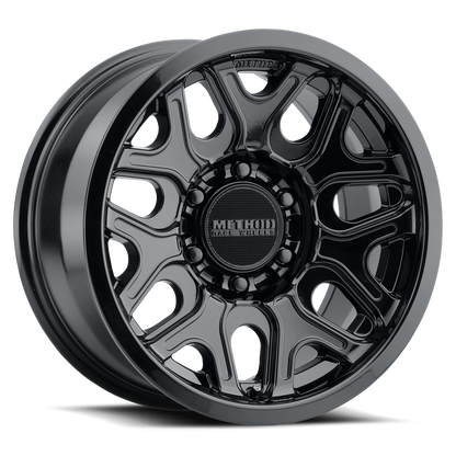 17x8.5 Method MR322 Gloss Black Wheel 6x5.5 (0mm)