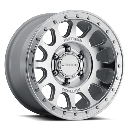 18x9 Method MR709 HD Bead Grip Machined - Clear Coat Wheel 6x5.5 (12mm)