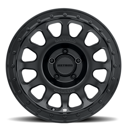 17x8.5 Method MR709 HD Bead Grip Matte Black Wheel 5x5 (0mm)