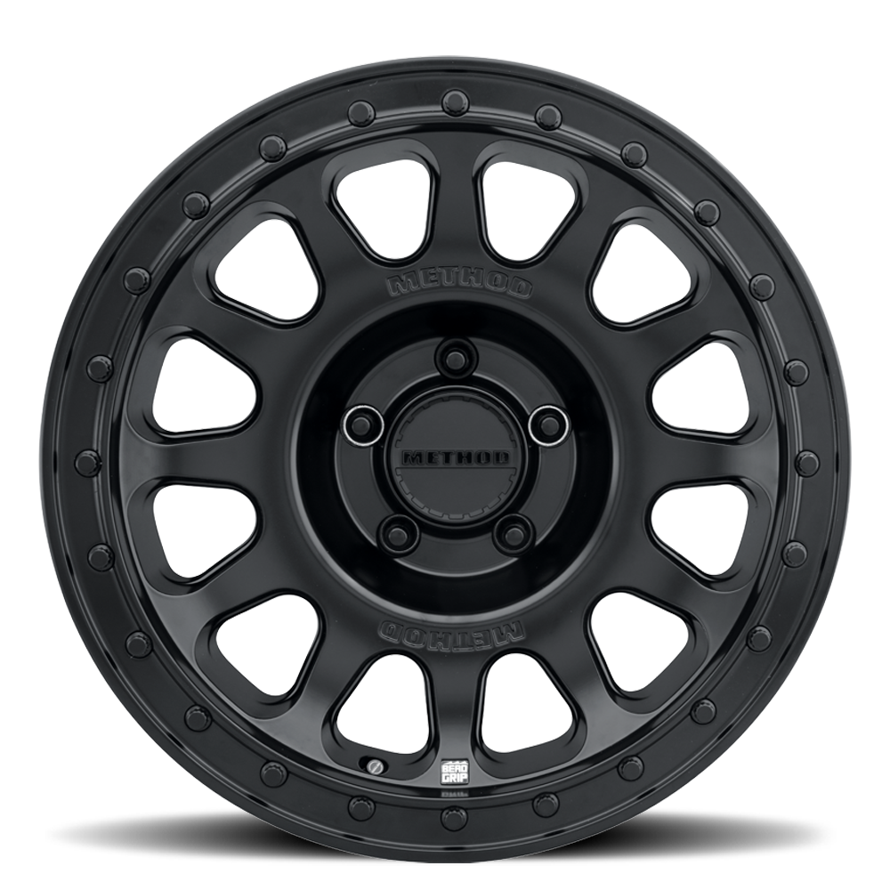 20x9 Method MR709 HD Bead Grip Matte Black Wheel 5x5 (12mm)