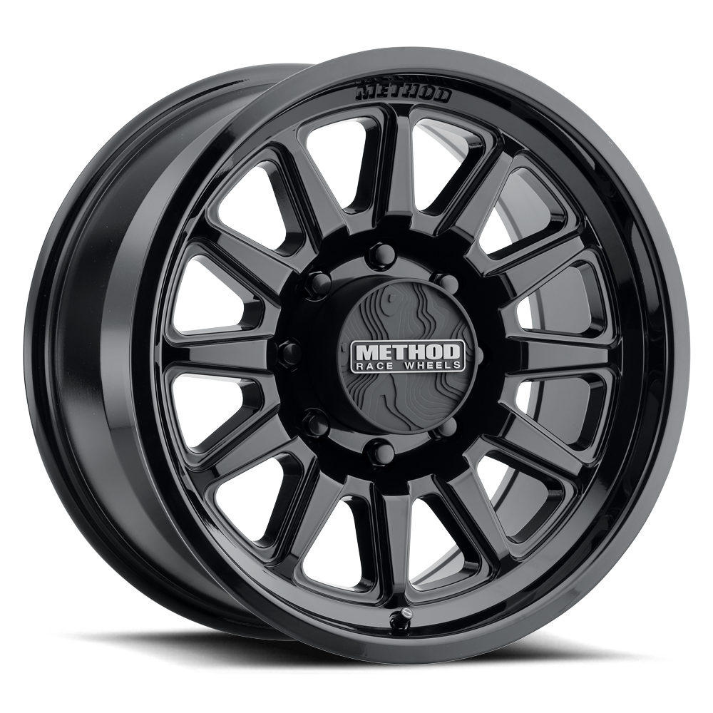 17x8.5 Method MR323 Gloss Black Wheel 8x180 (0mm)